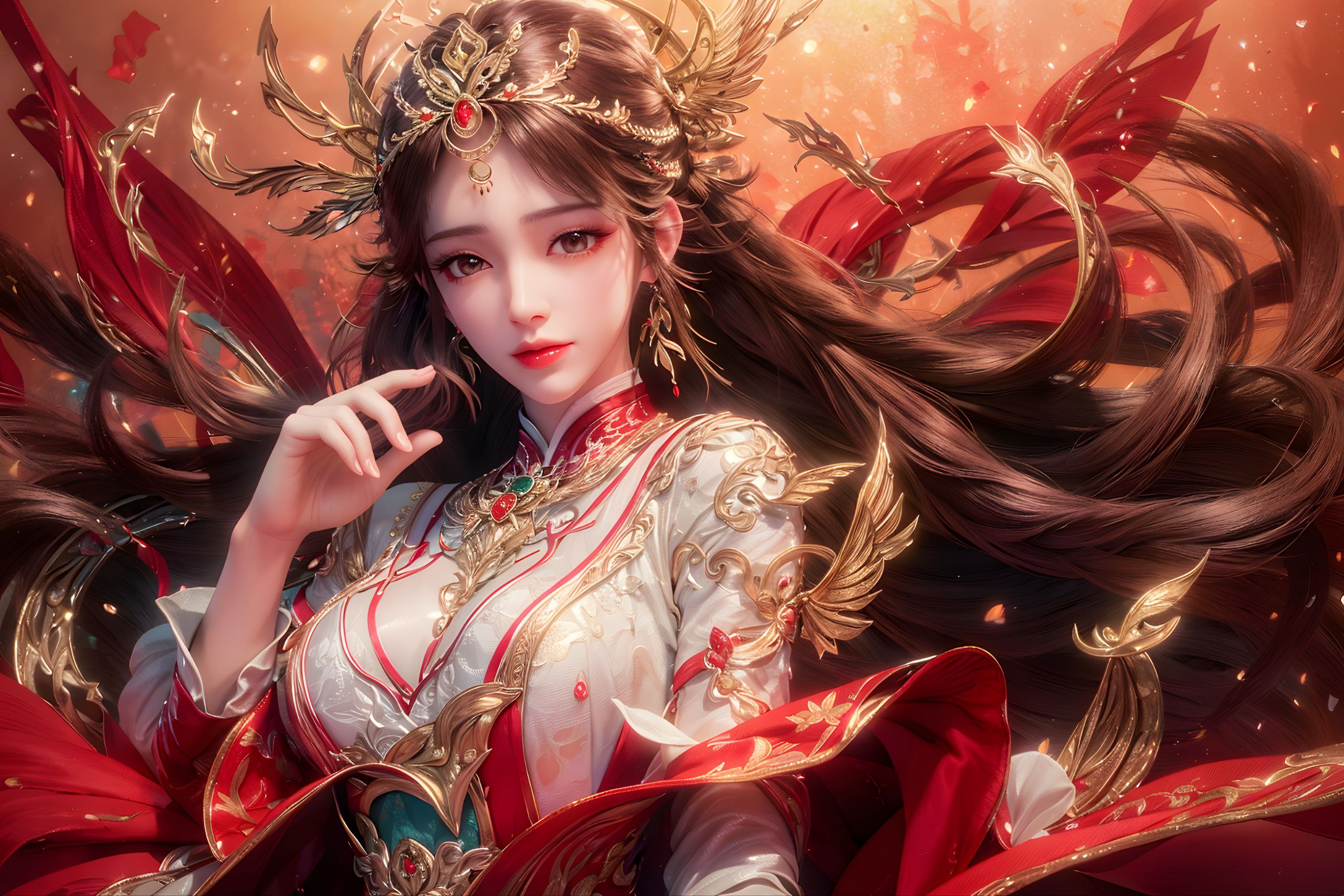重彩的颜色